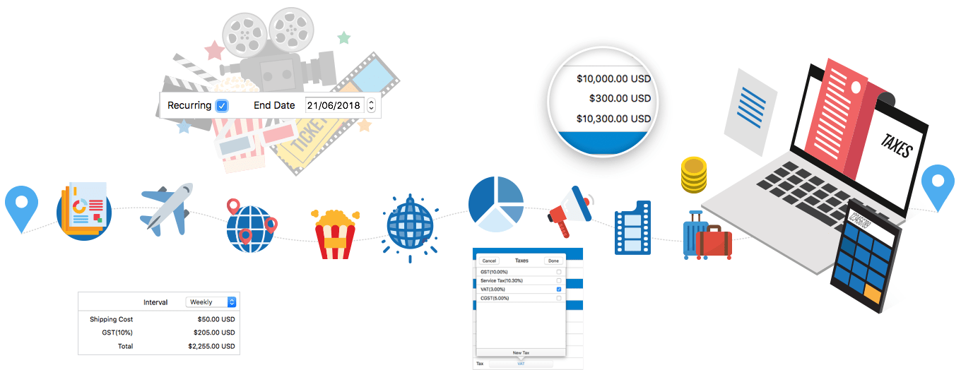 online expense tracker expense tracker app moon invoice